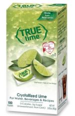 TRUE ORANGE Water Enhancer, Bulk Dispenser Pack - 100 Count (Pack of 1)| Zero Calorie Water Flavoring | For Water, Bottled Water, Iced Tea & Recipes | Water Flavor Packets Made with Real Oranges